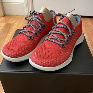 Men’s Allbirds Tree Dashers Burst(white). Size 9